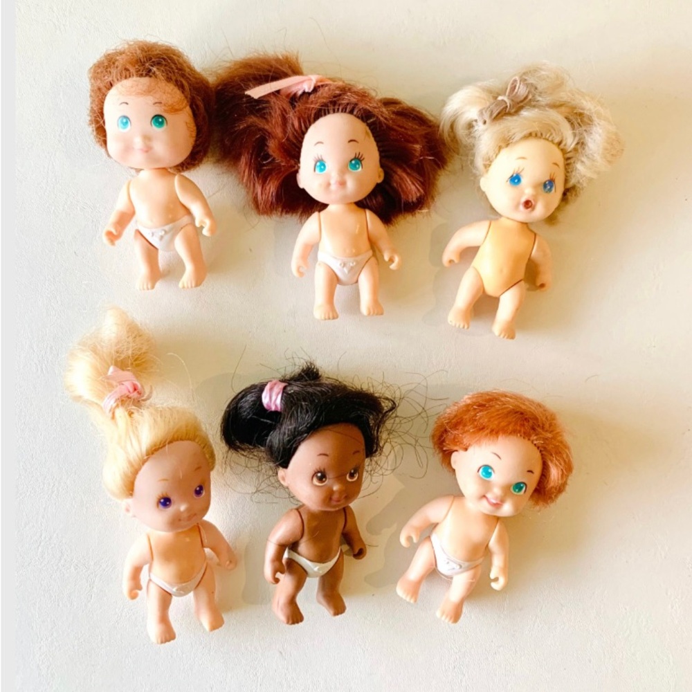 6 Pc Tyco Quint Doll lot vintage